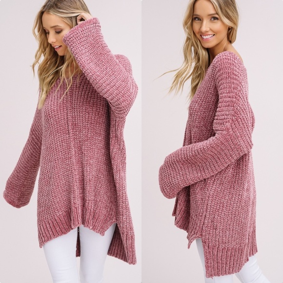 'Lorelai' Chenille Sweater - Picture 6 of 7